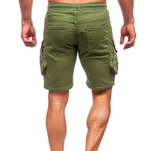 Shorts cargo légers pour hommes en polyester et coton, style décontracté et outdoor, longueur genou, parmi les plus vendus - Product Image 6