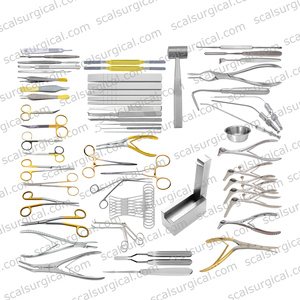 Juego de Instrumentos de Rinoplastia de Alta Calidad, Instrumentos de Cirugía Nasal de Acero Inoxidable ENT - Product Image 3
