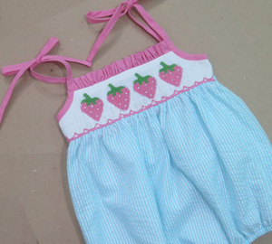 Robe à bretelles spaghetti pour bébé fille, en coton 100%, à volants, longueur genou, collection été pour enfants - Product Image 3