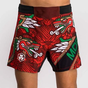 Pantalones Cortos de Boxeo con Cintura Elástica, Rendimiento en el Gimnasio, Secado Rápido, Transpirables, Impermeables, Elásticos en Cuatro Direcciones, Spandex/Poliéster, Equipo Ligero - Product Image 1