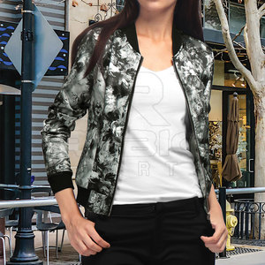 Latest Design Quick Dry Women Printing Varsity <b>Jackets</b> Premium Street Inspired Clothing For Modern Lifestyle Wears - Product Image 5