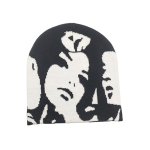 Customizable <b>Beanie</b> Hats 100% Acrylic Fashion Style High Quality Adjustable Stretchable Material Breathable <b>Waterproof</b> - Product Image 6