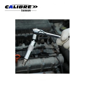 Llave de bujías de pared delgada giratoria de 12 puntas con imán, 3/8" x 14mm, de TAIWAN CALIBRE, para bujías de 14mm - Product Image 3