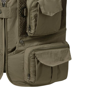 Chaleco Cargo Vintage para Hombre de Invierno, Chaleco Multibolsillos para Trabajo al Aire Libre, Pesca y Senderismo, de Secado Rápido, Transpirable y Ecológico - Product Image 6