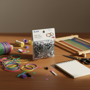 Goma para Manualidades Negra y Blanca, 300 Piezas, Ref. 22136 1 - Product Image 2