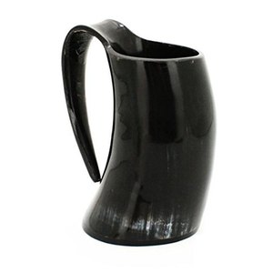 Mug à boire en corne de buffle, artisanal, rustique, pour la cuisine, la salle à manger, les fêtes, décoration et idées cadeaux uniques - Product Image 5