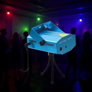S&N Laser Stage Lighting <b>Projector</b> RGB 3 Colors Party Disco <b>Light</b> With Tripod Stand - Product Image 2
