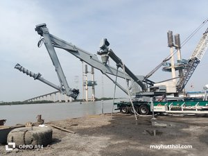 Descargador de Barcos Industrial de Acero, Nuevo Mecanismo de Succión y Transferencia Ajustable de Alta Capacidad para Operaciones Portuarias - Product Image 6