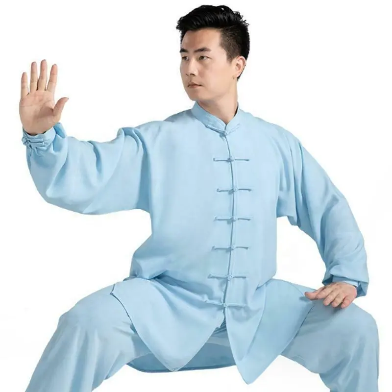 Kung Fu Uniformen Chinese Tai Chi Kleding Wushu Vechtsporten Pak Volwassenen Unisex