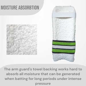 Protège-bras de cricket haut de gamme pour joueurs professionnels, protection contre les impacts élevés, léger, confortable, design durable - Product Image 3