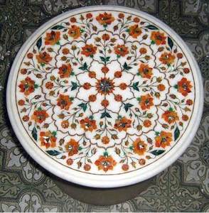 Mesa de Centro Moderna con Incrustaciones de Mármol Negro, Importador y Exportador Indio, Superficie Brillante, Forma Cuadrada, para Hogar, Oficina, Hotel - Product Image 5