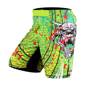 กางเกง MMA แบบเรียบขายส่ง ผ้าโพลีเอสเตอร์ผสมสแปนเด็กซ์ ยืดหยุ่นได้ดี คุณภาพสูง เหมาะสำหรับฝึกซ้อมต่อสู้ สวมใส่สบาย - Product Image 1