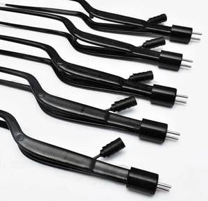 Pinzas Bipolares Eléctricas con Recubrimiento de Cauterización, Mayor Durabilidad, Punta Fina, Reutilizables, Tipo Bayoneta, para Cirugía General, Autoclavables, Clase I, 5 Años - Product Image 2