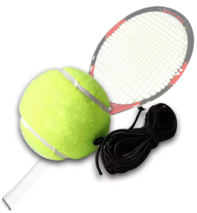 Pelotas de Tenis Amarillas con Cuerda, Pelotas de Práctica Portátiles para Mejorar las Habilidades de Tenis - Product Image 4