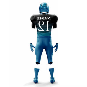 Tenue de footballeur pour enfants et jeunes, maillot de football avec motif, ensembles uniformes américains OEM, kits de football en gros, vêtements d'équipe - Product Image 2