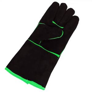 Guantes de Soldadura de Cuero de Alta Visibilidad, Certificación ANSI/EN ISO Clase 1 CE, Logotipo Personalizable, Resistentes al Calor, Reflectantes y de Seguridad - Product Image 4