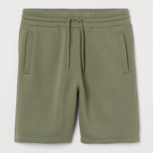 Shorts en molleton doux pour hommes, style tendance, logo personnalisé, 100% coton, qualité luxueuse, usage décontracté, service OEM, faible MOQ, meilleur prix - Product Image 6