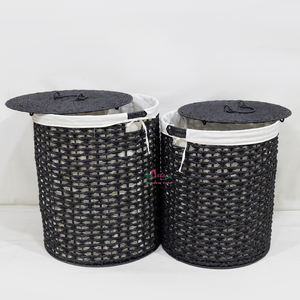 Artex Dong Thap Factory Cesta de almacenamiento de jacinto de agua para lavandería Organización del hogar y artesanía decorativa - Product Image 4