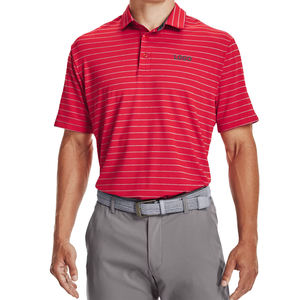 Polo Deportivo para Hombre OEM Playoff Core Stripe, Polo de Golf de Secado Rápido con Protección UPF, Marca Privada Personalizada - Product Image 1