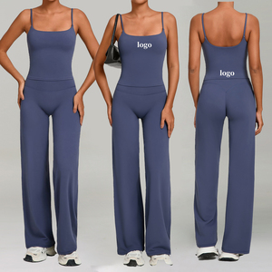 Women's Yoga Set High Waist <b>Leggings</b> and Sports Bra Breathable Stretch Fitness Training Activewear Outfit - Product Image 5