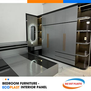 Ensemble de meubles de chambre à coucher résistants au feu Panneau intérieur en PVC Vietnam Premier Factory for Interiors - Product Image 6