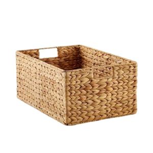 Panier à linge en jacinthe d'eau tressé à la main, durable et écologique, taille personnalisée Jennie Tran, modèle Blue Lotus, le plus vendu - Product Image 1