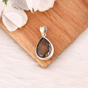 จี้เงินแท้ 925 ทรงธรรมชาติ ประดับด้วยงานฝีมือ สำหรับทุกเพศ - Product Image 2