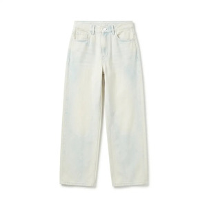Jeans de mezclilla personalizados de marca privada para mujer, jeans de mezclilla con lavado a la piedra para mujer, jeans de mezclilla para mujer para uso casual. - Product Image 6
