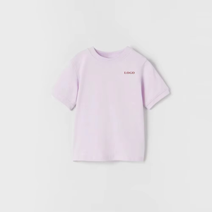 Venta al por Mayor Directa de Fábrica, Ropa para Bebés Niños y Niñas, Camisetas de Algodón con Logotipo Personalizado, Camisetas de Manga Larga Transpirables para Niños - Product Image 1