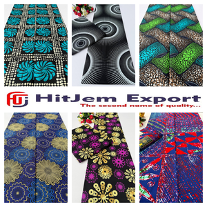 Tissu en coton imprimé wax africain Ankara personnalisé du Kenya, mode culturelle tendance, textile en gros, fournisseur de fabrication OEM - Product Image 5