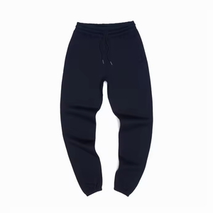 Pantalones de hombre 2026, lavados, 100% algodón, pantalones de moda para hombre, pantalones deportivos de colores sólidos con bolsillos, joggers de fitness, azules - Product Image 6