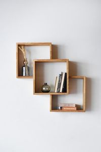 Wholesale Wooden Floating Wall <b>Shelves</b> For Home Interior Decoration Storage Display And Space Organization - Product Image 1