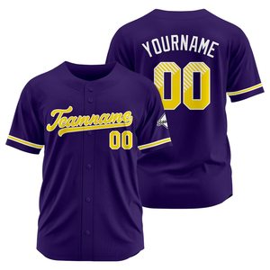 Maillot de baseball pour homme, imprimé, en tissu mesh respirant, col en V, manches courtes, séchage rapide, personnalisable, pour les entraînements et les matchs d'équipe - Product Image 2