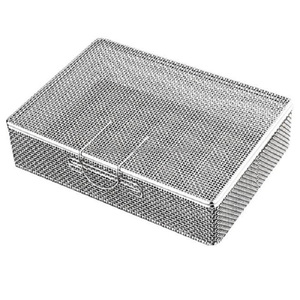 Super Quality WARSAW MEDICAL Manual Stainless Steel Wire Mesh Tray Lid ISO CE Certified Reusable Surgical Instruments | Needle - Product Image 1
