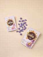 Fabricant de Snacks Professionnels de Qualité OEM/ODM : Dragées au Chocolat HALAL 75G, Amandes, Noix de Cajou et Noix de Macadamia enrobées de Chocolat Rose