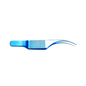 เครื่องมือผ่าตัด SureMed คีมเย็บแผล Colibri ขนาด 7.5 ซม. ได้รับการรับรองมาตรฐาน CE สีฟ้า ไทเทเนียม คีมเย็บกระจกตา Colibri Barraquer - Product Image 6