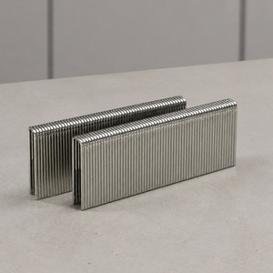 [YOU-ONE Sistemi di Fissaggio] Graffette Pneumatiche in Acciaio Inox 304 e 316 Zincate, Calibro 16, Corona da 7/16 Pollici, Serie N - Product Image 2