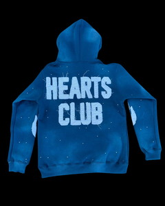 Sudadera con Capucha de Mezclilla Lavada al Ácido con Logotipo Personalizado de la Mejor Calidad, Bordada, Lisa, Teñida, Estilo Urbano de Invierno, Unisex - Product Image 2