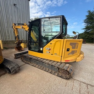 Excavatrice compacte Caterpillar 306 CR abordable, moteur diesel de 55,9 CV, profondeur de fouille de 4110 mm et capacité de travail fiable. - Product Image 2