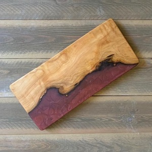 Bandeja de Madera y Resina para Desayuno, de Primera Calidad, Hecha a Mano, para Servir Comida en la Mesa, 100% de Alta Calidad - Product Image 1