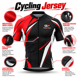 Maillot de Ciclismo Premium con Tela de Poliéster Transpirable, Estilo Atlético y Ajuste Cómodo para Equipos de Ciclismo de Carretera - Product Image 6