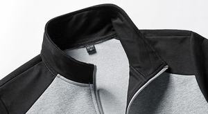 Survêtement streetwear personnalisé de haute qualité pour homme, ensemble assorti en coton épais avec fermeture éclair, pantalon de jogging, ensemble de survêtement pour homme - Product Image 2