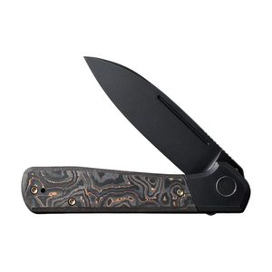 Cuchillos Plegables con Empuñadura Ergonómica Negra, Hoja de Acero Inoxidable, Diseño Compacto y Portátil para Camping, Senderismo y Tareas Diarias - Product Image 4