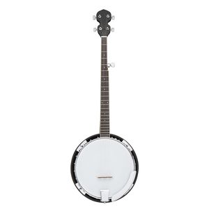 Set di banjo premium per mancini con fondo chiuso in Sapele massello e manico in Mogano, dimensioni standard, 5 corde e accessori - Product Image 6