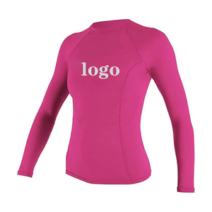Vente en gros de rashguards personnalisés avec logo, unis, à séchage rapide, protection solaire UPF50+, anti-UV, compressifs, à manches courtes pour le fitness - Product Image 4