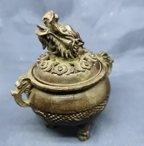 Artistic Fragrance Vessel <b>Bakhoor</b> Incense Burner Built for <b>Oud</b> Wood Elevating Interior Design and Scent Display - Product Image 6