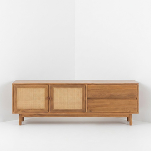 Fabricant de meubles modernes en teck, OEM ODM, armoire en rotin, vente en gros personnalisée, marque privée, exportation de meubles d'Indonésie - Product Image 2