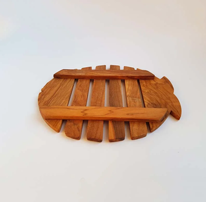 Top Selling Wood <b>Trivets</b> Top Selling Product Fish Shape Wooden <b>Trivets</b> for Hot Dishes Tree Shape <b>Trivet</b> Set - Product Image 1