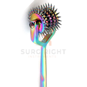 Kit d'instruments chirurgicaux orthopédiques manuels en acier inoxydable à 5 têtes, type Wartenberg Neuro Pinwheel, certifié CE Classe I - Product Image 3
