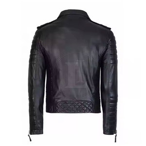 2026 New Style High Quality Men's <b>Winter</b> <b>Leather</b> <b>Jackets</b> with Front Logo Customized Color & Size OEM Service - Product Image 3